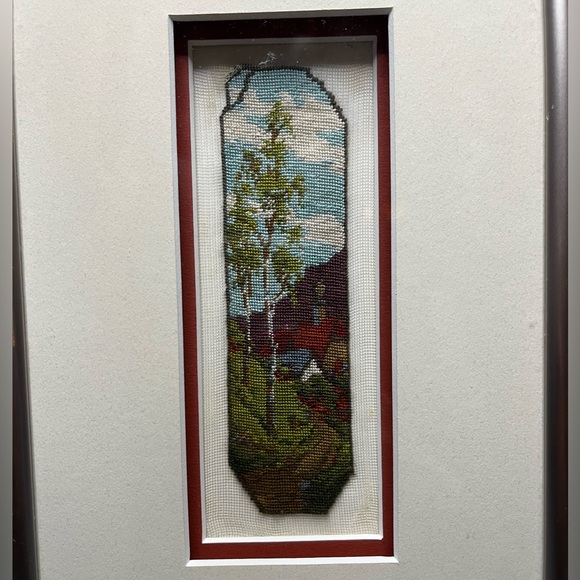 Embroidery framed - Picture 2 of 5